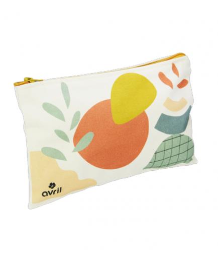 Avril - Limited Edition Organic Cotton Makeup Bag \"10 Years\" 24 X 16 cm