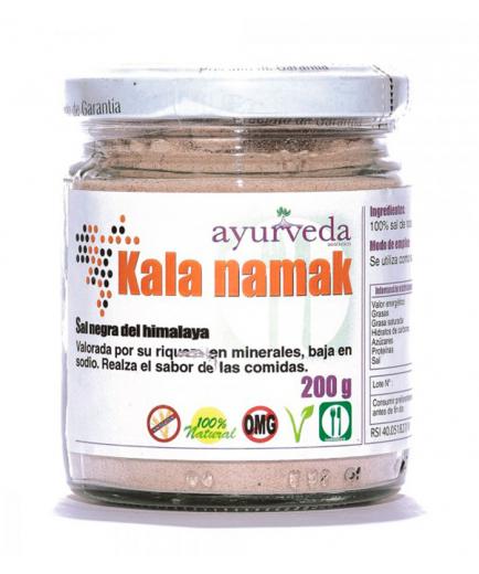 Ayurveda - Sal negra del Himalaya Kala Namak