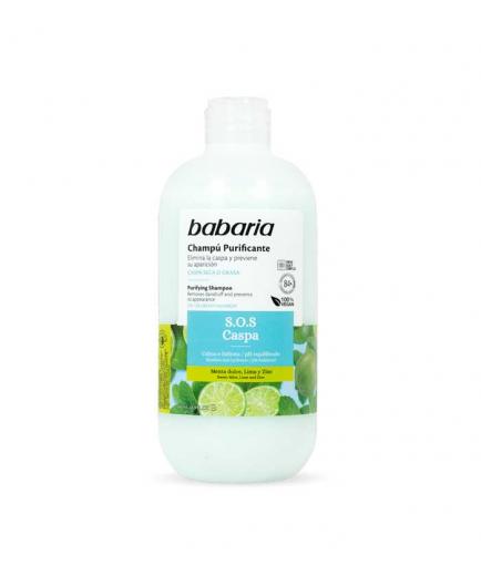 Babaria - Champú purificante SOS Caspa - Caspa seca o grasa 500ml