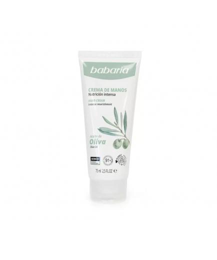 Babaria - Moisturizing hand cream with olive oil 75ml