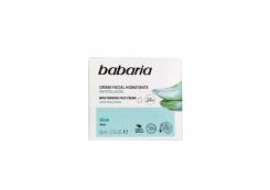 Babaria - Moisturizing face cream 24h - Aloe vera 50ml