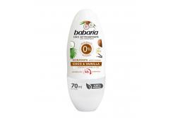Babaria - Moisturizing antiperspirant roll on deodorant - Coconut and Vanilla