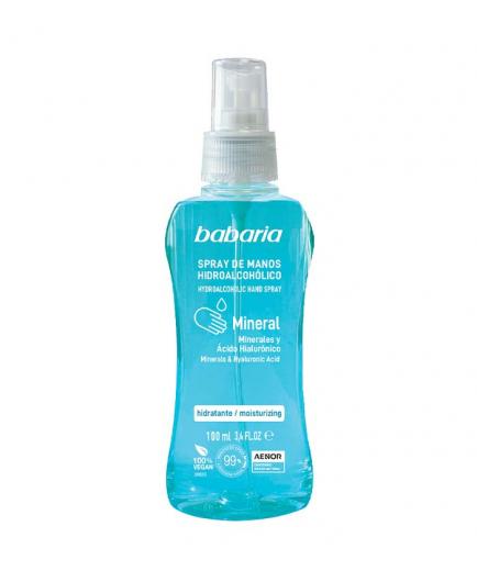 Babaria - Hydroalcoholic Hand Spray - Minerals and Hyaluronic Acid 100ml