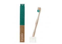 Banbu - Cepillo de dientes de bambú - Medio: Verde