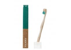 Banbu - Cepillo de dientes de bambú - Suave: Verde