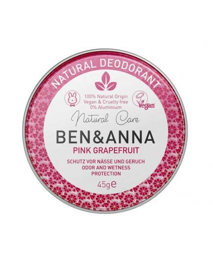 Ben & Anna - Desodorante en lata metálica - Pink grapefruit