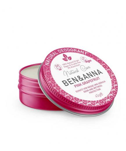 Ben & Anna - Deodorant in metal can - Pink grapefruit