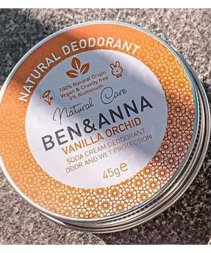 Ben & Anna - Desodorante en lata metálica - Vanilla Orchid