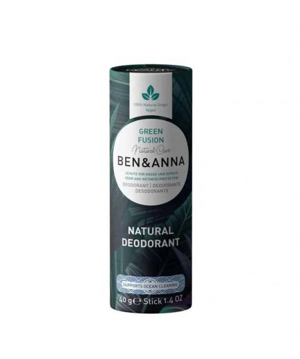 Ben & Anna - Desodorante natural de bicarbonato en stick - Green Fusion