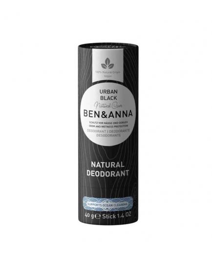 Ben & Anna - Natural bicarbonate deodorant stick - Urban Black