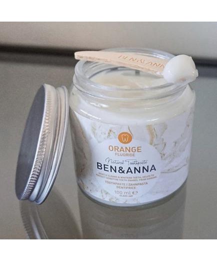 Ben & Anna - Natural cream toothpaste with fluoride - Orange