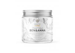 Ben & Anna - Pasta de dientes natural en crema con flúor - White