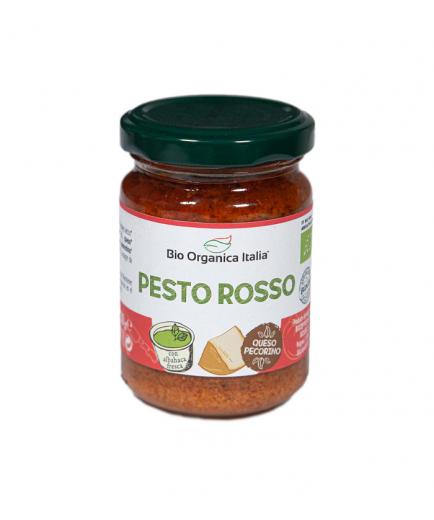 Bio Organica Italia - Pesto rosso of dried tomatoes with pecorino and almonds bio 130g