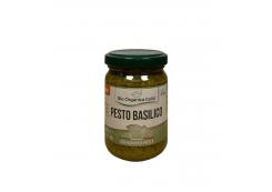 Bio Organica Italia - Pesto verde basilico con albahaca fresca vegano bio 140g