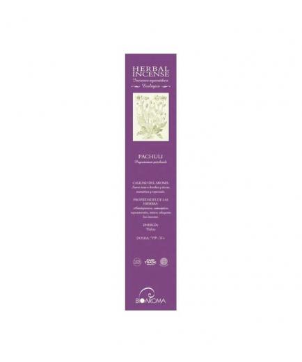 BioAroma - Incienso ayurvédico y 100% natural Herbal Incense - Pachuli