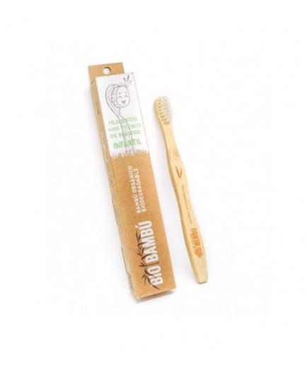 BioBambú - Cepillo de dientes infantil de bambú orgánico biodegradable