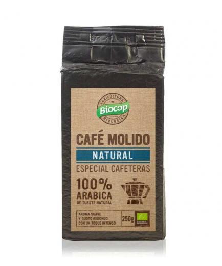 Biocop - Café molido 100% arábica de tueste natural - 250 g