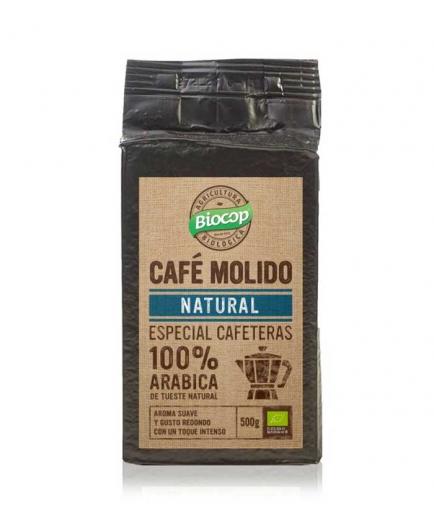 Biocop - Café molido 100% arábica de tueste natural - 500 g