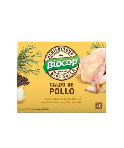 Biocop - Caldo de pollo Bio - 6 unidades