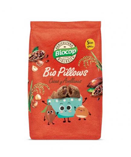 Biocop - Cereales de cacao y avellanas sin gluten Bio Pillows 300g