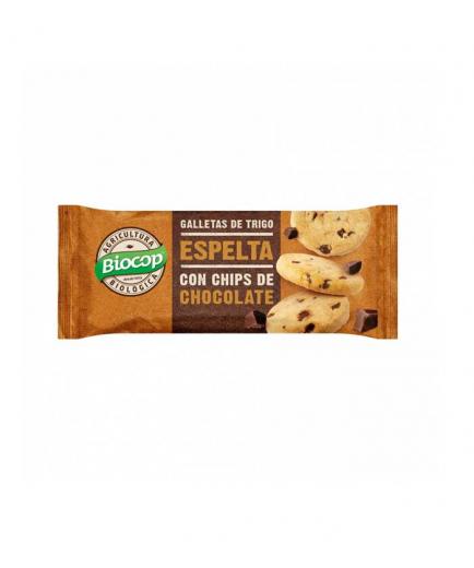 Biocop - Spelled wheat biscuits with chocolate chips 32g
