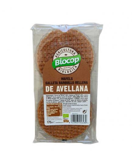 Biocop - Wafels galleta barquillo eco 175g - Avellana