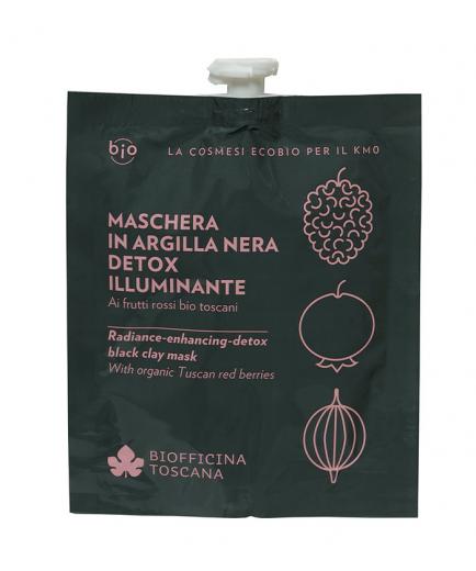 Biofficina Toscana - Mascarilla de arcilla negra detox luminosa