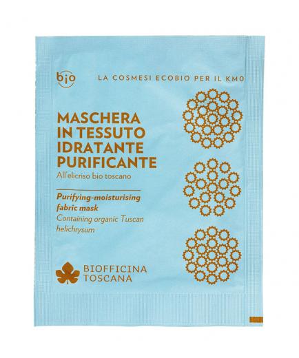 Biofficina Toscana - Mascarilla en tejido hidratante y purificante