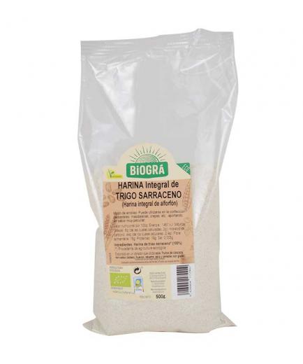 Biográ - Organic whole buckwheat flour 500g
