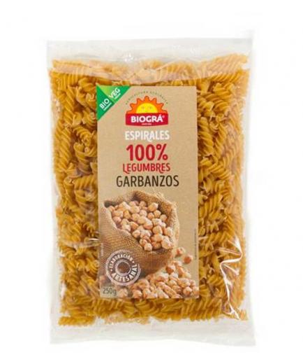 Biográ - Pasta en espirales de garbanzos 100% Bio