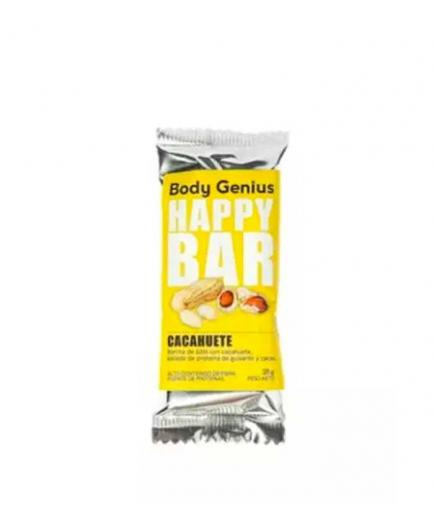 Body Genius - Barrita proteica Happy Bar - Cacahuete
