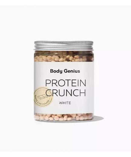 Body Genius - Bolitas de chocolate Protein Crunch mini - Chocolate blanco