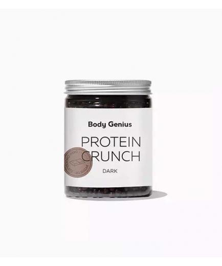 Body Genius - Bolitas de chocolate Protein Crunch mini - Chocolate negro vegano