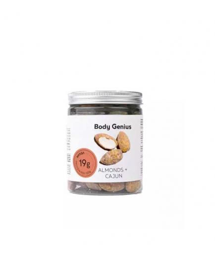 Body Genius - Snack de almendra con especias Cajún 135g