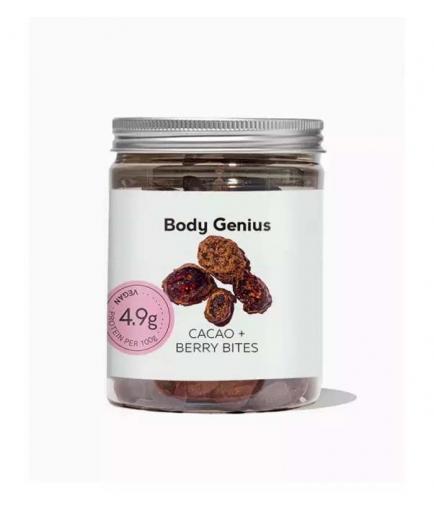 Body Genius - Snack de cacao y arándano rojo 170g