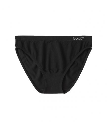 Boody - Bamboo Classic Bikini Black Panties - Size M