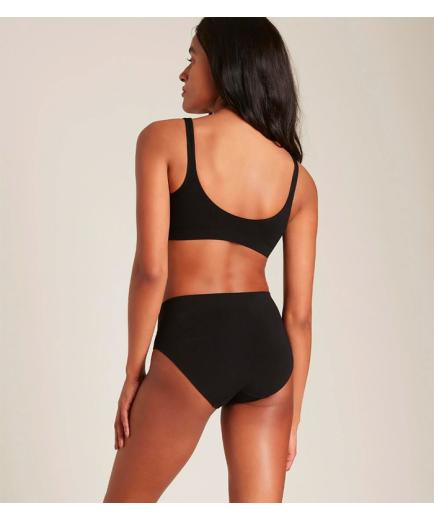 Boody - Full Brief Black Bamboo Panties - Size S