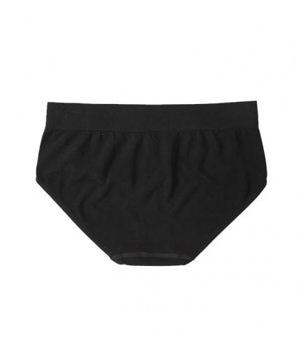 Boody - Bamboo Panties Midi Brief Black - Size S