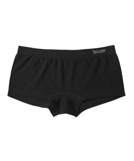 Boody - Braguitas de bambú Boyleg Negro - Talla M