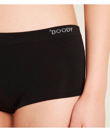 Boody - Braguitas de bambú Boyleg Negro - Talla M