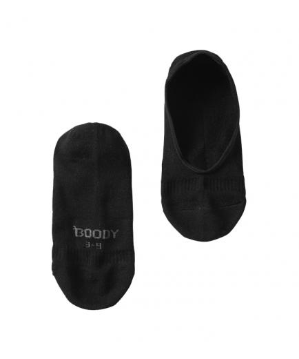 Boody - Bamboo Pinkie Socks Black - Size 2-7