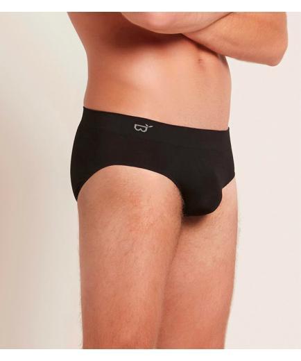 Comprar Boody Calzoncillos Slip de bamb Original Negro Talla