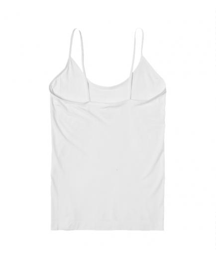 Boody - Cami White Bamboo T-shirt - Size L