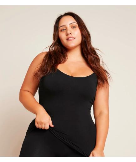 Boody - Camiseta de bambú Cami Negro - Talla S