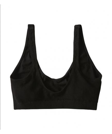 Boody - Sujetador de bambú Shaper Crop Negro - Talla S