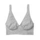 Boody - Bamboo Shaper Crop Bra Gray - Size L