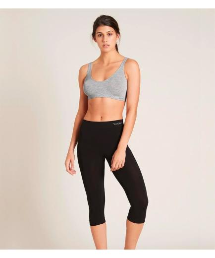 Boody - Bamboo Shaper Crop Bra Gray - Size L