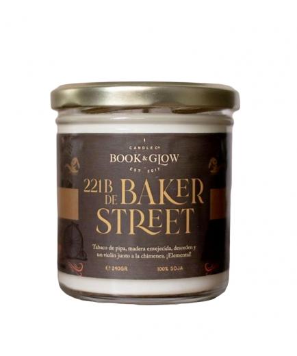 Book and Glow - *Remarkable Worlds* - Vegan Soy Candle - Baker Street 221B