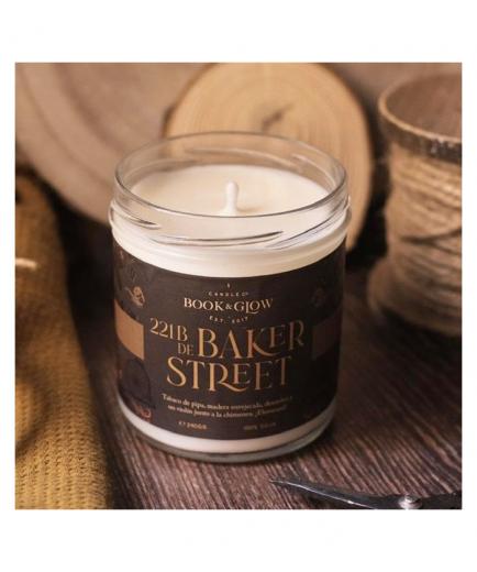 Book and Glow - *Remarkable Worlds* - Vegan Soy Candle - Baker Street 221B