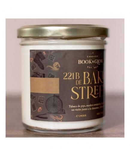 Book and Glow - *Remarkable Worlds* - Vegan Soy Candle - Baker Street 221B